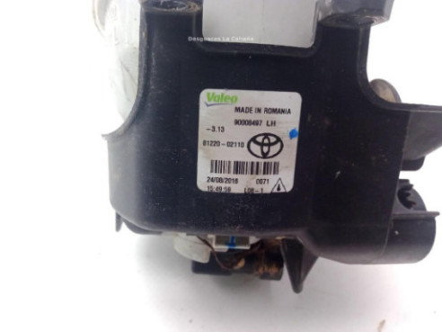 8122002110 NIEBLA DEL IZQ TOYOTA AURIS (_E18_)|Desguaces La Cabaña