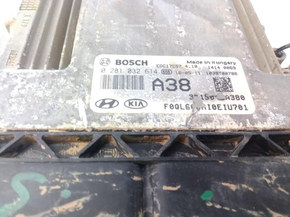 391502A380 CENTRALITA MOTOR KIA SPORTAGE (QL)|Desguaces La Cabaña