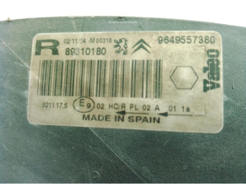89310180 FARO DERECHO CITROEN XSARA PICASSO (N68)|Desguaces La Cabaña