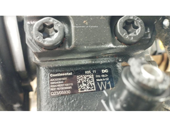 K9KF646 MOTOR RENAULT KANGOO / GRAND KANGOO (KW0/1_)|Desguaces La Cabaña