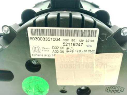 00521162470 CUADRO INSTRUMENTOS FIAT 500X (334_)|Desguaces La Cabaña