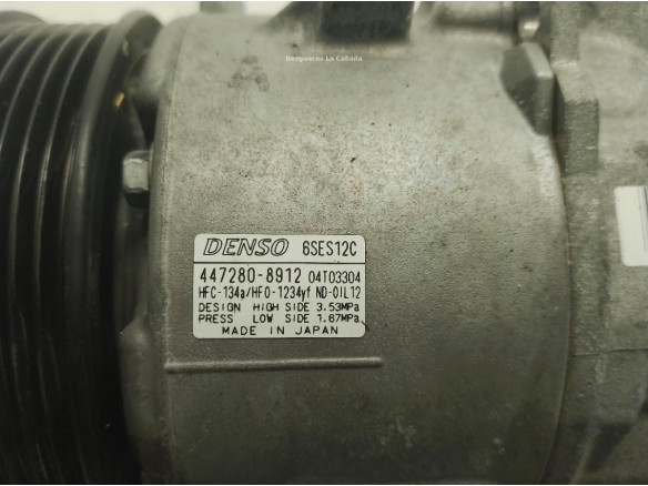 4472808912 COMPRESOR AA TOYOTA AURIS (_E18_)|Desguaces La Cabaña