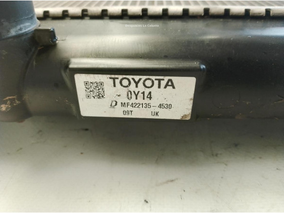 MRF4221354530 RADIADOR AGUA TOYOTA AURIS (_E18_)|Desguaces La Cabaña