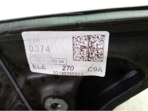 2G1857502AE ESPEJO DER VW POLO (AW1, BZ1)|Desguaces La Cabaña