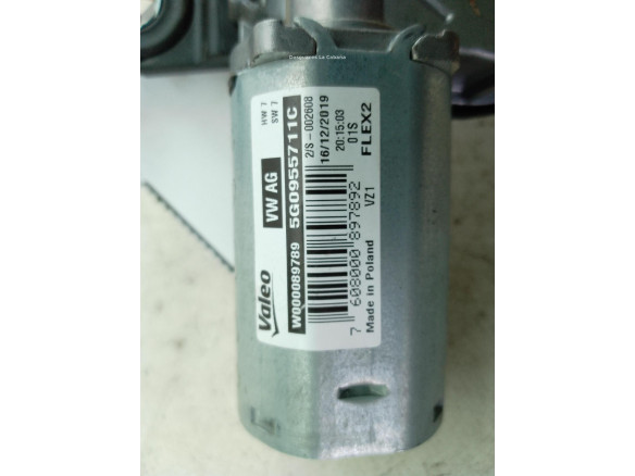 5G0955711C MOTOR LIMPIAPARABRISAS TRA VW POLO (AW1, BZ1)|Desguaces La Cabaña