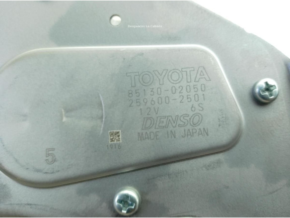 8513002050 MOTOR LIMPIAPARABRISAS TRA TOYOTA AURIS (_E18_)|Desguaces La Cabaña