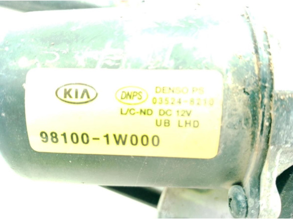 981001W000 MOTOR LIMPIAPARABRISAS DEL KIA RIO III (UB)|Desguaces La Cabaña