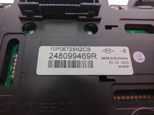 248099469R CUADRO INSTRUMENTOS NISSAN TOWNSTAR Furgoneta/monovolumen (XFK)|Desguaces La Cabaña