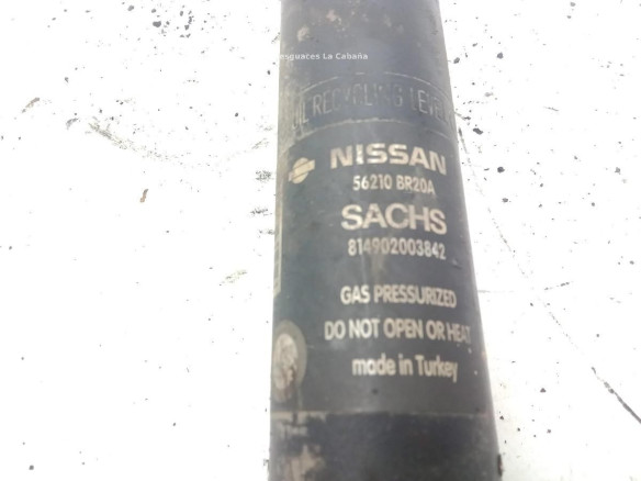 56210BR20A AMORTIGUADOR TRA DER NISSAN QASHQAI II Todo terreno, cerrada (J11, J11_)|Desguaces La Cabaña
