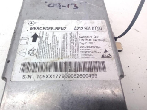  A2129010700 CENTRALITA MOTOR MERCEDES BENZ CLASE E (W212)|Desguaces La Cabaña