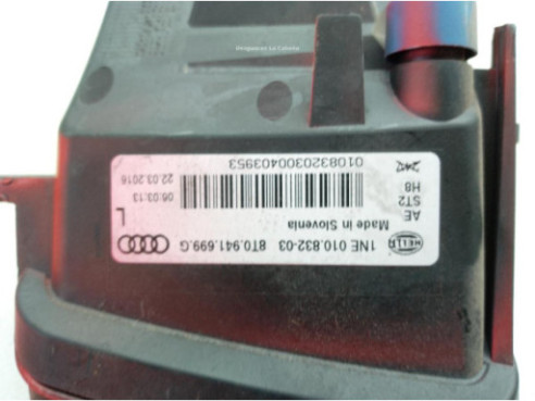 8T0941699G NIEBLA DEL IZQ AUDI A5 Sportback (8TA)|Desguaces La Cabaña
