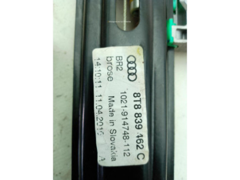 8T8839462C ELEVALUNAS PUERTA LAT TRA DER AUDI A5 Sportback (8TA)|Desguaces La Cabaña