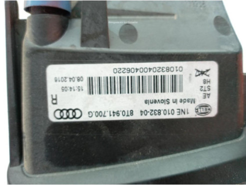 8T0941700G NIEBLA DEL DER AUDI A5 Sportback (8TA)|Desguaces La Cabaña