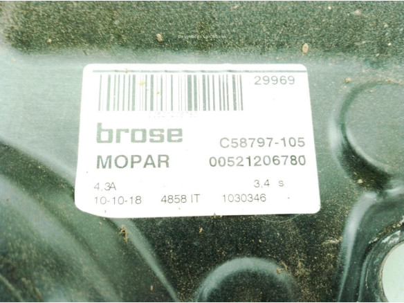C58797105 ELEVALUNAS PUERTA LAT DEL DER FIAT 500X (334_)|Desguaces La Cabaña