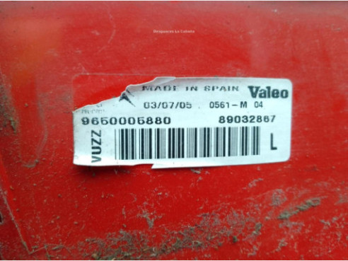 9650005880 PILOTO TRA IZQ EXT CITROEN XSARA PICASSO (N68)|Desguaces La Cabaña