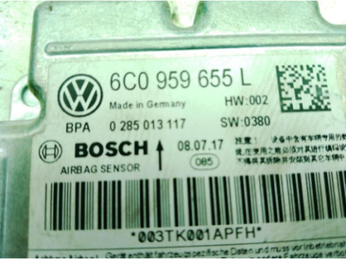 6C0959655L CENTRALITA AIRBAG SEAT TOLEDO IV (KG3)|Desguaces La Cabaña