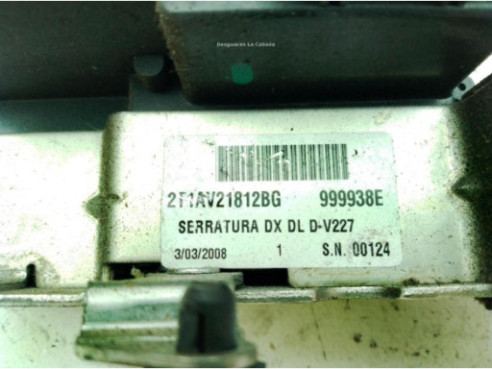 2T1AV21812BG CERRADURA PUERTA LAT DEL DER FORD TRANSIT CONNECT (P65_, P70_, P80_)|Desguaces La Cabaña