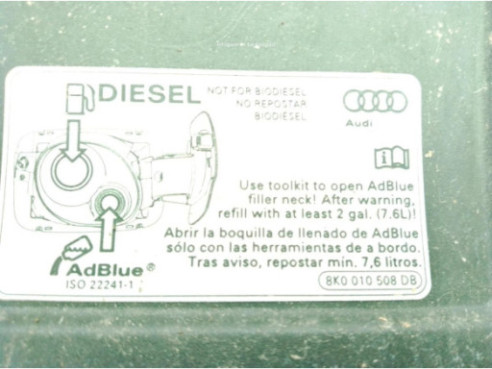 8K0010508DB TAPA COMBUSTIBLE AUDI A5 Sportback (8TA)|Desguaces La Cabaña