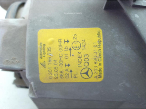 A2038203161 FARO IZQUIERDO MERCEDES BENZ CLASE C (W203)|Desguaces La Cabaña