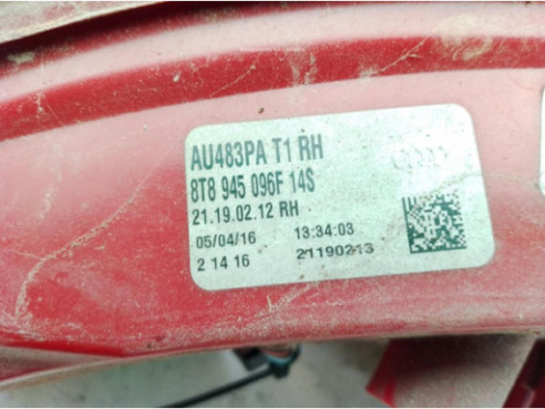 8T8945096F PILOTO TRA DER EXT AUDI A5 Sportback (8TA)|Desguaces La Cabaña