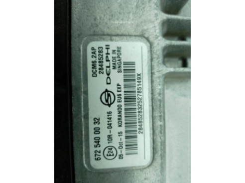 6725400032 CENTRALITA MOTOR SSANGYONG KORANDO (CK)|Desguaces La Cabaña