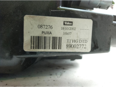 89002772 FARO DERECHO PEUGEOT 206 Fastback (2A/C)|Desguaces La Cabaña