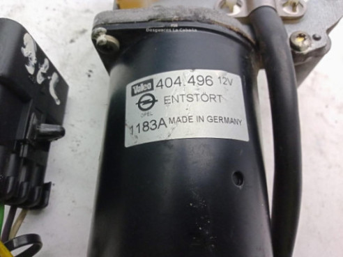 MOTOR LIMPIAPARABRISAS DEL OPEL ZAFIRA A Limusina (T98)|Desguaces La Cabaña