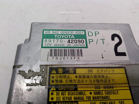 8917042090, CENTRALITA AIRBAG TOYOTA RAV 4 I (_A1_)|Desguaces La Cabaña