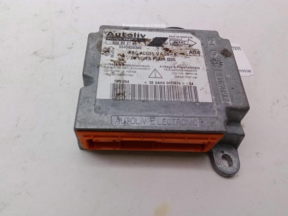 600902700, CENTRALITA AIRBAG PEUGEOT 406 Coupé (8C)|Desguaces La Cabaña