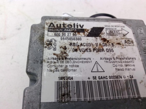 600902700, CENTRALITA AIRBAG PEUGEOT 406 Coupé (8C)|Desguaces La Cabaña