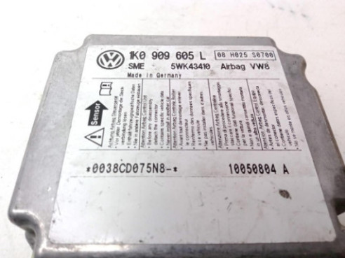 1K0909605L, CENTRALITA AIRBAG SKODA OCTAVIA II (1Z3)|Desguaces La Cabaña