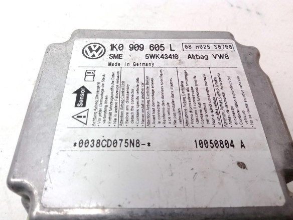 1K0909605L, CENTRALITA AIRBAG SKODA OCTAVIA II (1Z3)|Desguaces La Cabaña