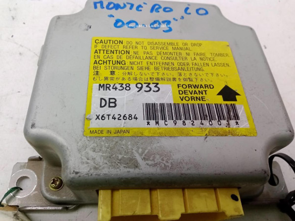 X6T42684, CENTRALITA AIRBAG MITSUBISHI MONTERO IO (H6_W, H7_W)|Desguaces La Cabaña
