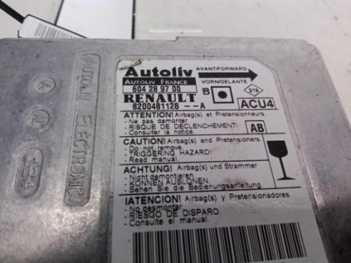 604289700, CENTRALITA AIRBAG RENAULT MEGANE II (BM0/1_, CM0/1_)|Desguaces La Cabaña