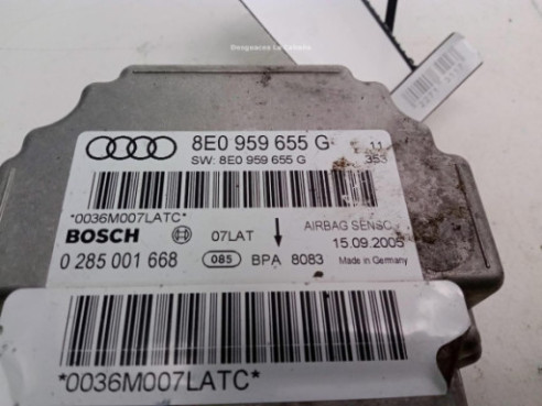 8E0959655G, CENTRALITA AIRBAG AUDI A4 (8EC, B7)|Desguaces La Cabaña