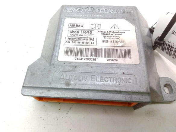 602864800, CENTRALITA AIRBAG ROVER 45 (RT)|Desguaces La Cabaña