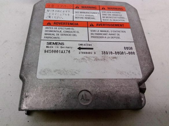 3891086G01, CENTRALITA AIRBAG SUZUKI IGNIS II (MH)|Desguaces La Cabaña