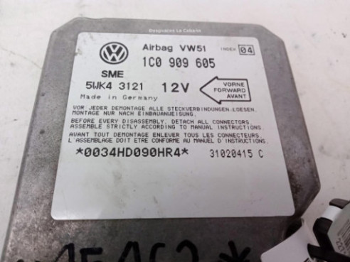1C0909605, CENTRALITA AIRBAG VW SHARAN (7M8, 7M9, 7M6)|Desguaces La Cabaña