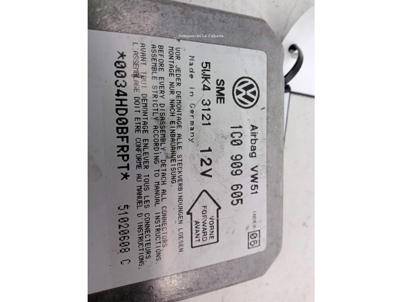 1C0909605, CENTRALITA AIRBAG VW SHARAN (7M8, 7M9, 7M6)|Desguaces La Cabaña