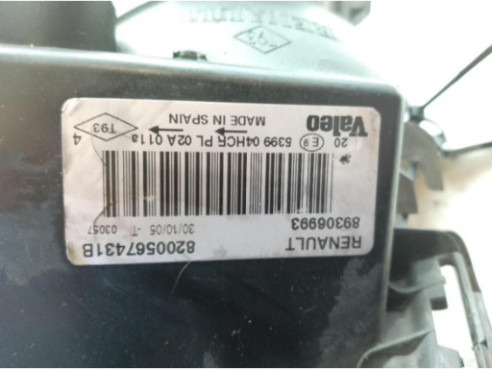 8200567431B FARO IZQUIERDO RENAULT MEGANE II (BM0/1_, CM0/1_)|Desguaces La Cabaña