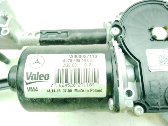 A1769061800 MOTOR LIMPIAPARABRISAS DEL MERCEDES BENZ CLASE GLA (X156)|Desguaces La Cabaña