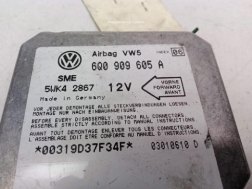 6Q0909605A, CENTRALITA AIRBAG VW GOLF IV (1J1)|Desguaces La Cabaña