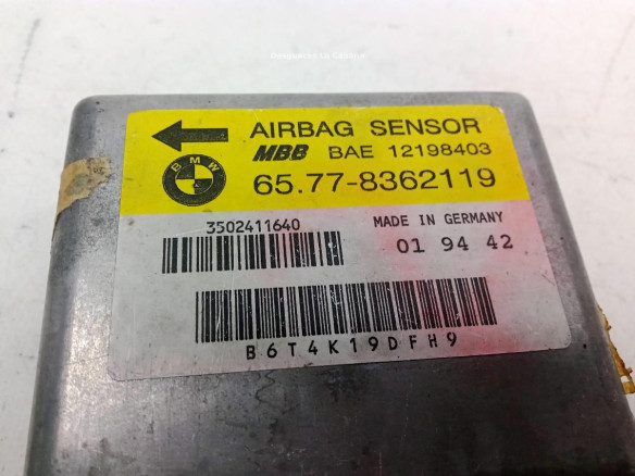 65778362119, CENTRALITA AIRBAG BMW 3 (E36)|Desguaces La Cabaña