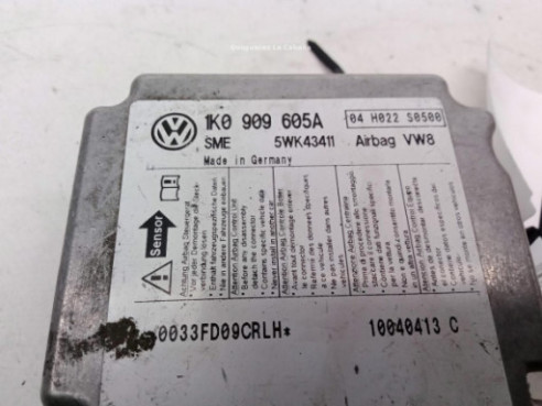 1K0909605A, CENTRALITA AIRBAG VW GOLF V (1K1)|Desguaces La Cabaña