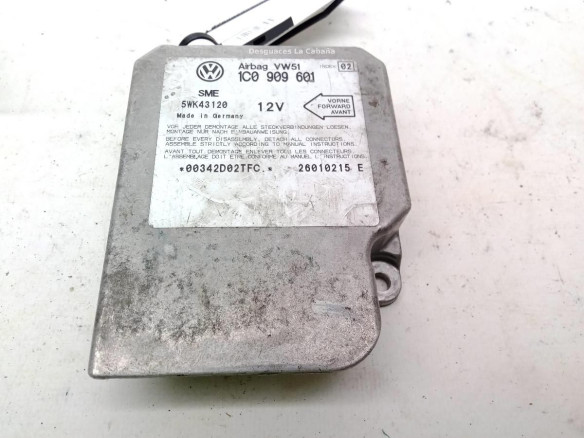 1C0909601, CENTRALITA AIRBAG VW POLO (6N2)|Desguaces La Cabaña