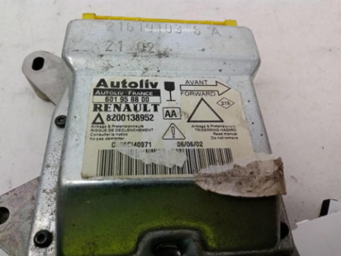 8200138952, CENTRALITA AIRBAG RENAULT LAGUNA II (BG0/1_)|Desguaces La Cabaña