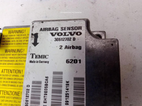 30612702D, CENTRALITA AIRBAG VOLVO S40 I (644)|Desguaces La Cabaña