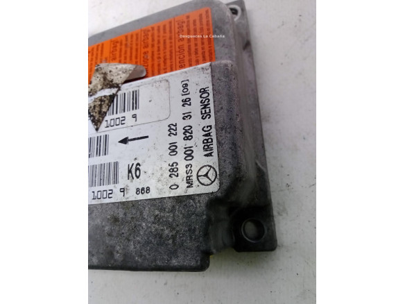 0018203126, CENTRALITA AIRBAG MERCEDES BENZ CLASE A (W168)|Desguaces La Cabaña