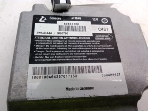 60683300, CENTRALITA AIRBAG ALFA ROMEO GT (937_)|Desguaces La Cabaña