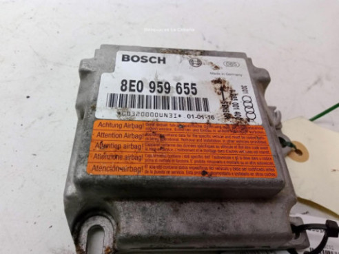 8E0959655, CENTRALITA AIRBAG AUDI A4 (8E2, B6)|Desguaces La Cabaña